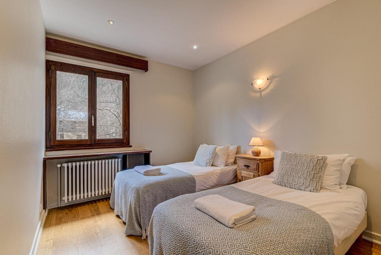 Apartment President - Alpes Travel - Central Chamonix - Sleeps 12 Ngoại thất bức ảnh